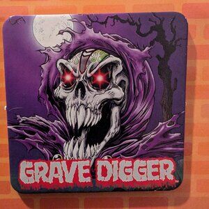 Grave Digger Purple Magnet